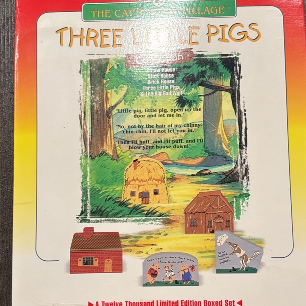 Three Little Pigs Limited Edition Boxed Set